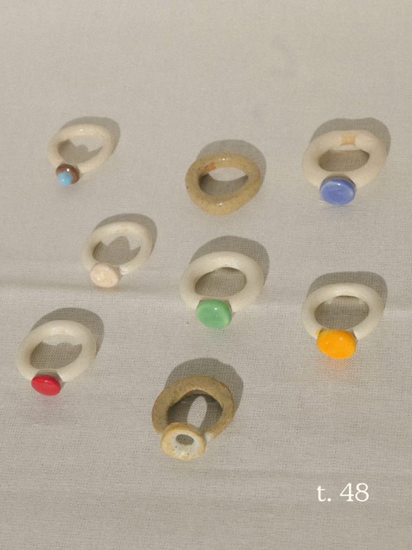 Bagues - Plusieurs formes et couleurs