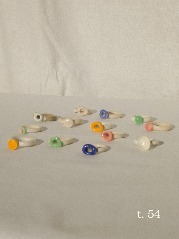 Bagues - Plusieurs formes et couleurs