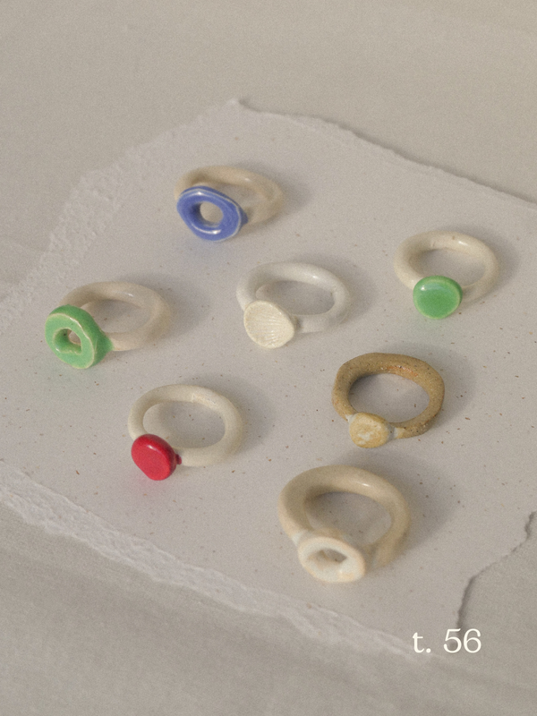 Bagues - Plusieurs formes et couleurs