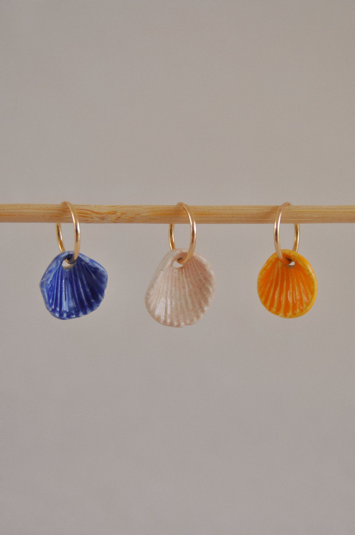 Coquillage - Boucles d'oreilles