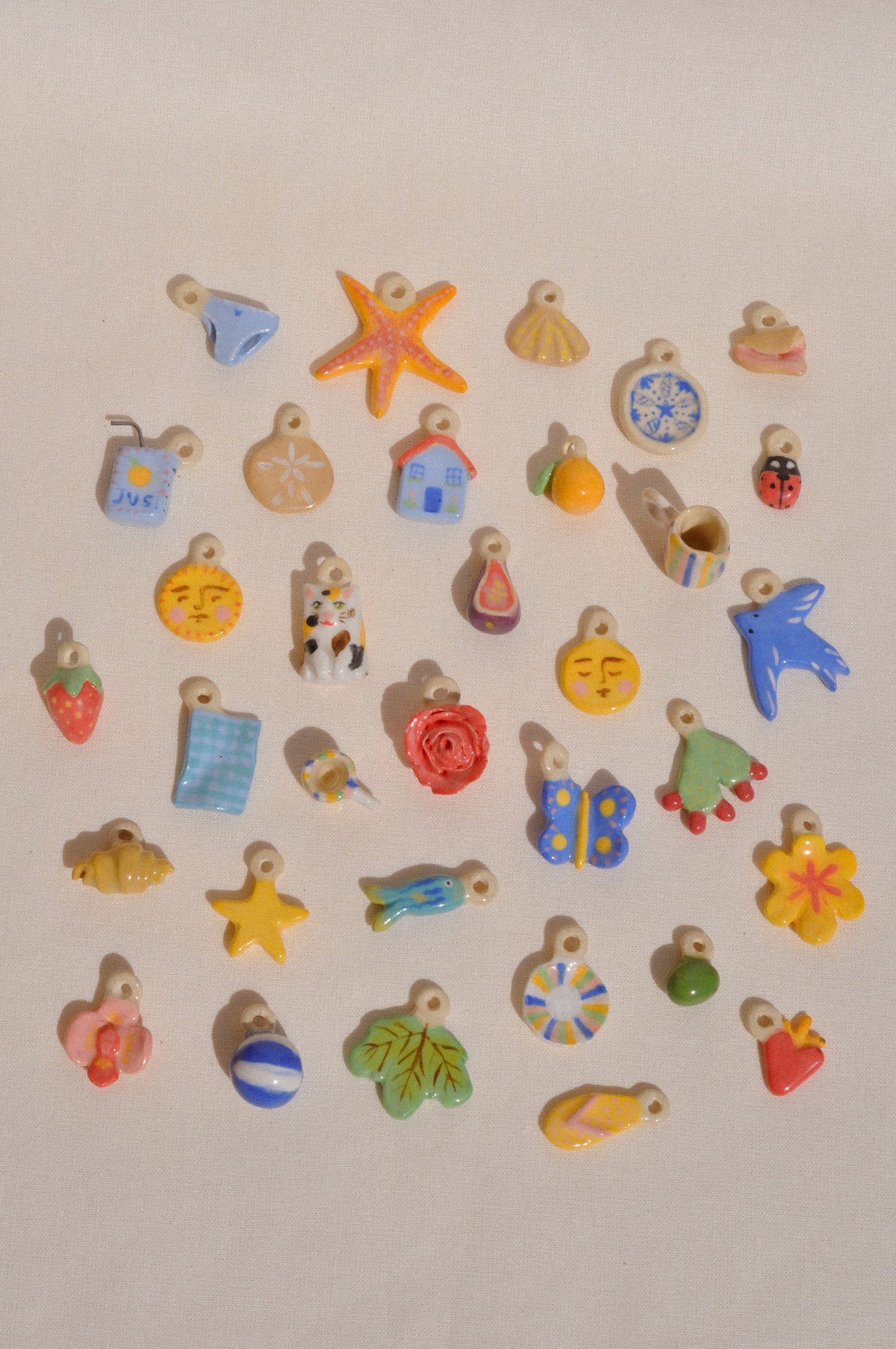 Dessine-moi un souvenir - Pendentif ou Monoboucle d'oreille - Pièces uniques