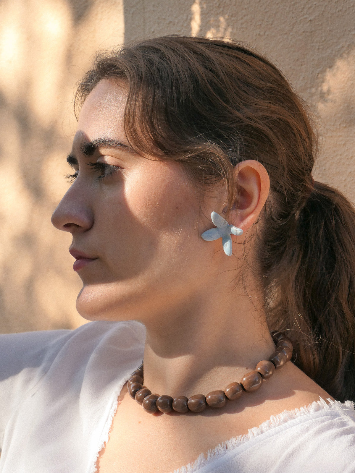 Jasmin - Boucles d'oreilles